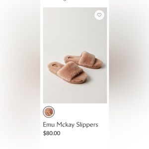 Emu Mckay slippers from Free People